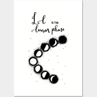 Punk Witch Lunar Phase Shirt Posters and Art